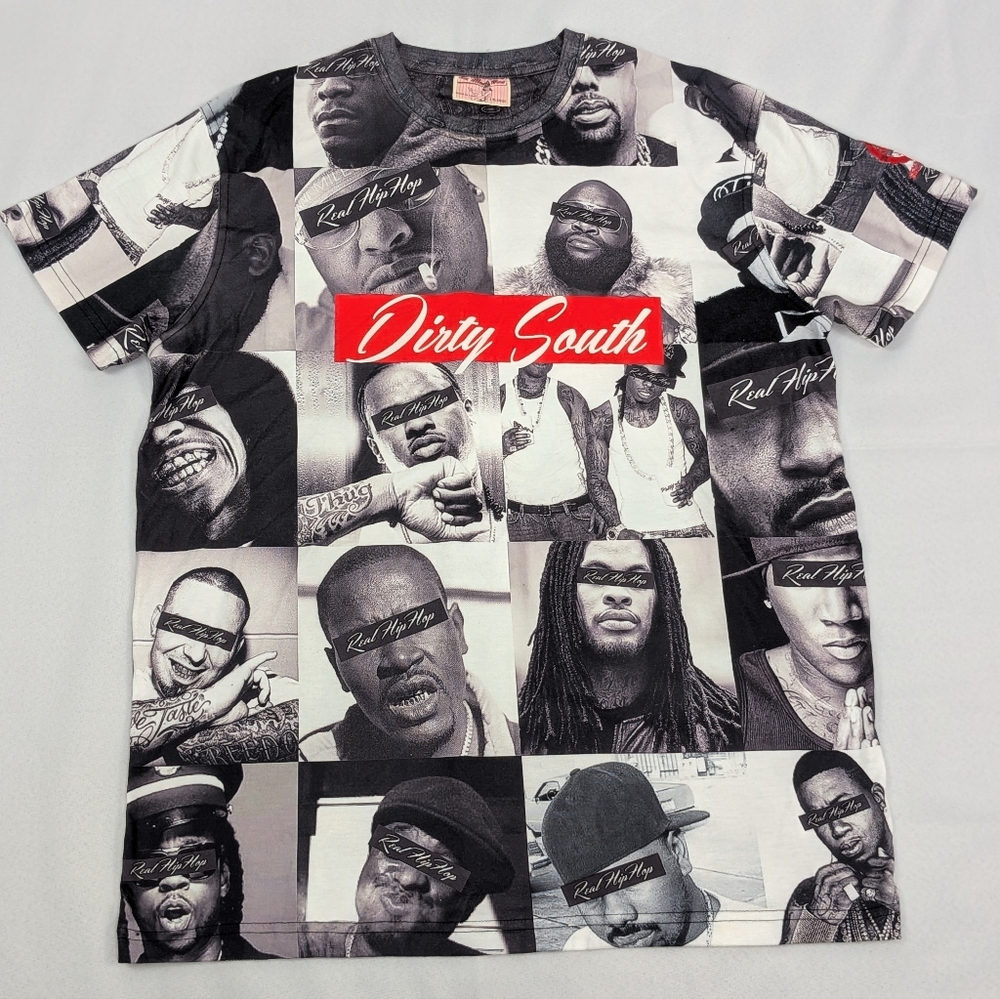S.M.W Dirty South Hip Hop Tshirt Mens Size XL